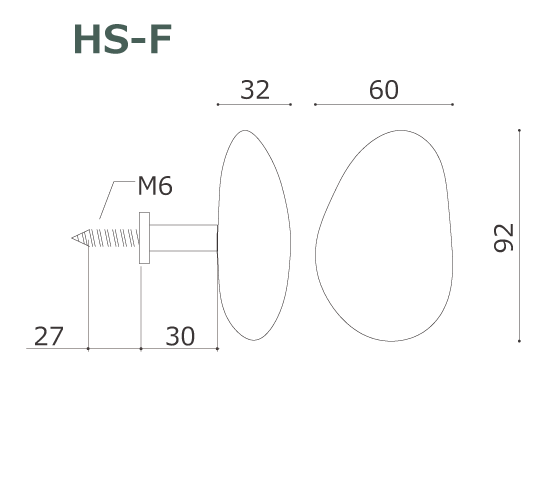 木製コートハンガー,ドアノブ HS-F