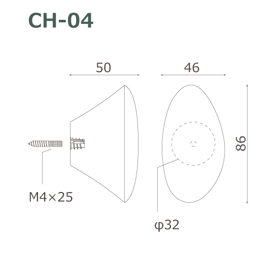 木製コートハンガー,ドアノブ CH-04